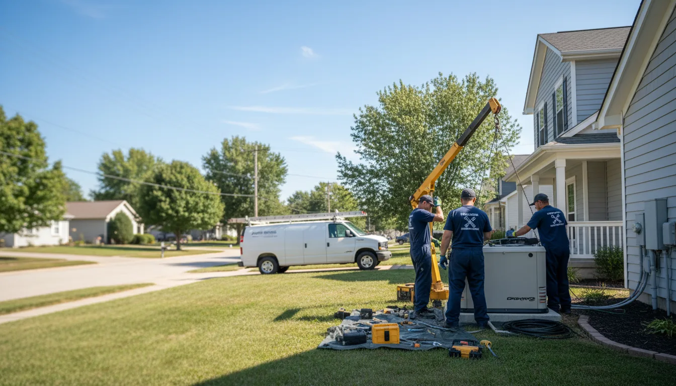 Generator Installation in Kalamazoo, MI near me